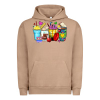 Pigment Burro school coffee cups Urban Hoodie - Zillion Design Studio
