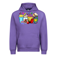 Tulip school coffee cups Urban Hoodie - Zillion Design Studio