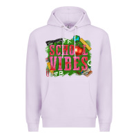 Lilac school vibes Premium Hoodie - texasbilliewilder