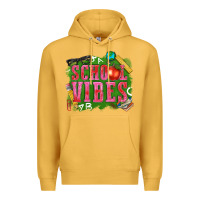 Mustard school vibes Premium Hoodie - texasbilliewilder