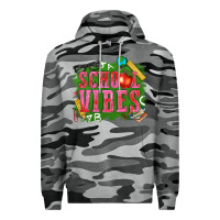 Slate Camo school vibes Premium Hoodie - texasbilliewilder