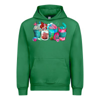 Emerald mermaid coffee cups Urban Hoodie - Zillion Design Studio