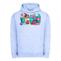 Pigment Grape Ice mermaid coffee cups Urban Hoodie - Zillion Design Studio