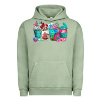 Pigment Oil Green mermaid coffee cups Urban Hoodie - Zillion Design Studio