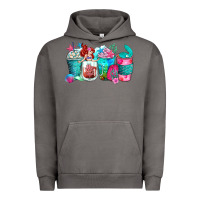 Pigment Tornado mermaid coffee cups Urban Hoodie - Zillion Design Studio