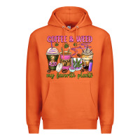 Carrot coffee and weed my favorite plants Premium Hoodie - Zillion Design Studio
