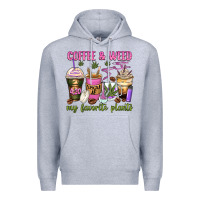 Coffee And Weed My Favorite Plants Premium Hoodie | Teevron
