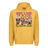 Mustard coffee and weed my favorite plants Premium Hoodie - Zillion Design Studio
