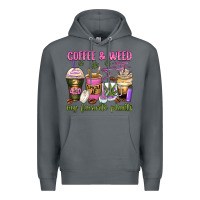 Rock coffee and weed my favorite plants Premium Hoodie - Zillion Design Studio