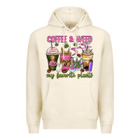 Tofu coffee and weed my favorite plants Premium Hoodie - Zillion Design Studio