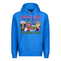 True Royal coffee and weed my favorite plants Premium Hoodie - Zillion Design Studio