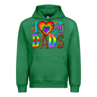 Emerald i love my dads Urban Hoodie - texasbilliewilder