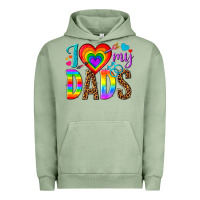 Pigment Oil Green i love my dads Urban Hoodie - texasbilliewilder