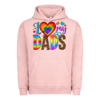 Pigment Salmon i love my dads Urban Hoodie - texasbilliewilder