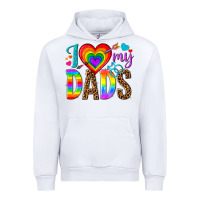 White i love my dads Urban Hoodie - texasbilliewilder