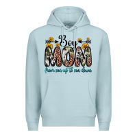 Blue Mist boy mom from son up to son down Premium Hoodie - Zillion Design Studio