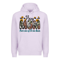 Lilac boy mom from son up to son down Premium Hoodie - Zillion Design Studio