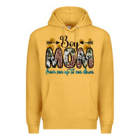 Mustard boy mom from son up to son down Premium Hoodie - Zillion Design Studio