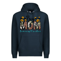 Navy boy mom from son up to son down Premium Hoodie - Zillion Design Studio
