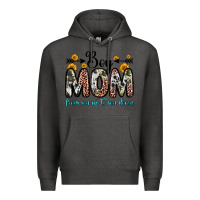Charcoal Heather boy mom from son up to son down Premium Hoodie - Zillion Design Studio