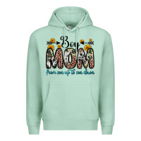 Seafoam boy mom from son up to son down Premium Hoodie - Zillion Design Studio