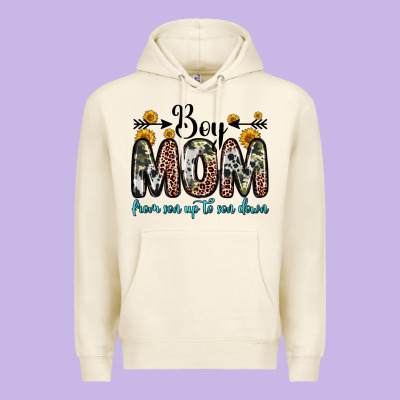 Boy Mom From Son Up To Son Down Premium Hoodie Designed By Zillion Design Studio