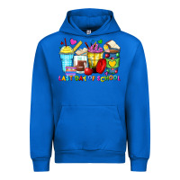 Cobalt last day of school coffee cups Urban Hoodie - Zillion Design Studio