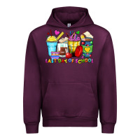 Mauve Wine last day of school coffee cups Urban Hoodie - Zillion Design Studio