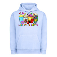 Pigment Grape Ice last day of school coffee cups Urban Hoodie - Zillion Design Studio