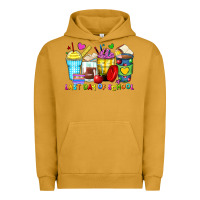 Pigment Peanut Butter last day of school coffee cups Urban Hoodie - Zillion Design Studio