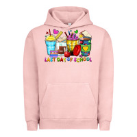Pigment Salmon last day of school coffee cups Urban Hoodie - Zillion Design Studio