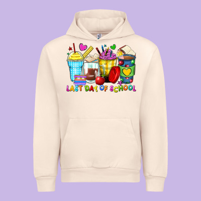 Urban Hoodie last day of school coffee cups