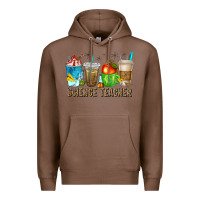 Chestnut science teacher coffee cups Premium Hoodie - texasbilliewilder