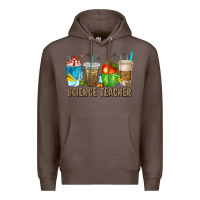 Coffee science teacher coffee cups Premium Hoodie - texasbilliewilder