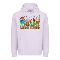 Lilac science teacher coffee cups Premium Hoodie - texasbilliewilder