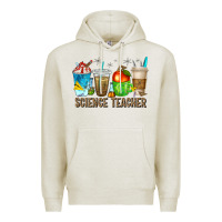 Oatmeal Heather science teacher coffee cups Premium Hoodie - texasbilliewilder