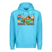 Ocean Blue science teacher coffee cups Premium Hoodie - texasbilliewilder