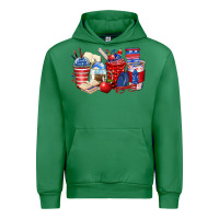 Emerald 4th of july teacher coffee cups Urban Hoodie - Zillion Design Studio