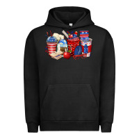 Pigment Black 4th of july teacher coffee cups Urban Hoodie - Zillion Design Studio