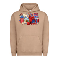 Pigment Burro 4th of july teacher coffee cups Urban Hoodie - Zillion Design Studio