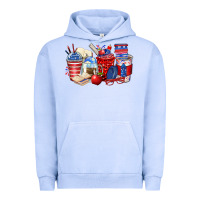 Pigment Grape Ice 4th of july teacher coffee cups Urban Hoodie - Zillion Design Studio