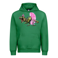 Balerina T-rex Dinosaur With Tutu Urban Hoodie | Teevron
