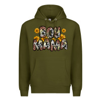 Army Green boy mama Premium Hoodie - Zillion Design Studio