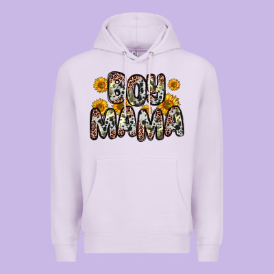 Boy Mama Premium Hoodie Designed By Zillion Design Studio