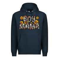 Navy boy mama Premium Hoodie - Zillion Design Studio
