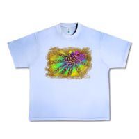 Grape Ice colorful glitter leopard background Urban Heavy Tee - RanaPortraitStore