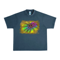 Midnight Navy colorful glitter leopard background Urban Heavy Tee - RanaPortraitStore