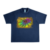 Navy colorful glitter leopard background Urban Heavy Tee - RanaPortraitStore