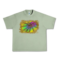 Oil Green colorful glitter leopard background Urban Heavy Tee - RanaPortraitStore