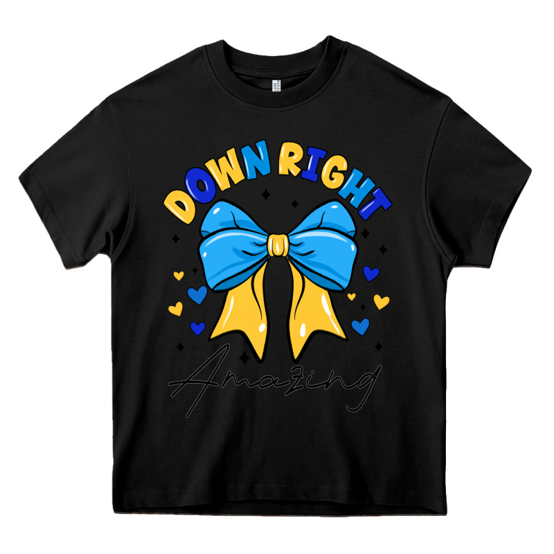 Down Right Amazing Heavy Core Tee by CowhideDigitalArt | Teevron